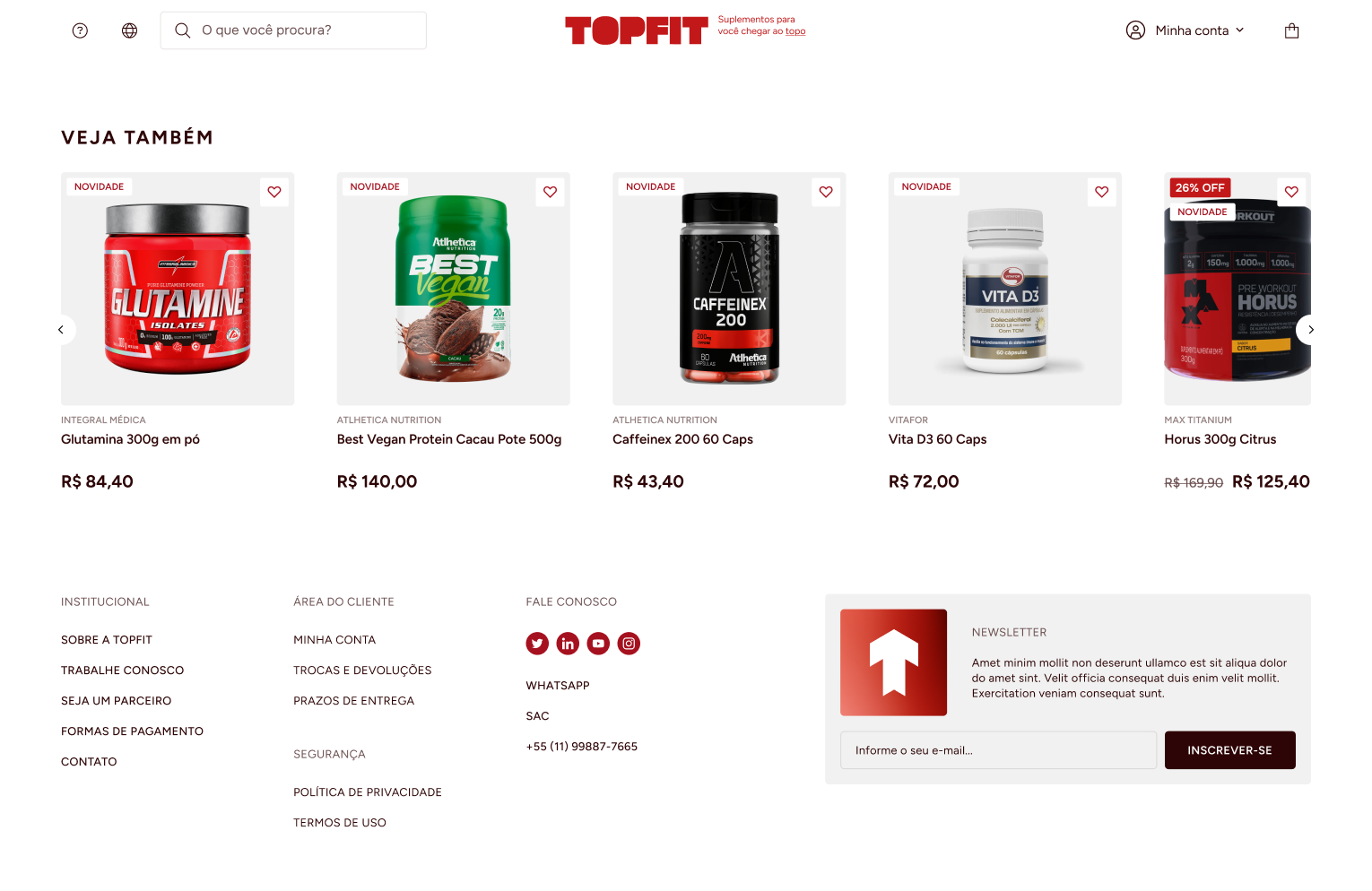 Site da TOPFIT no Shopify (4)
